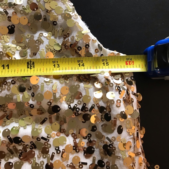 Gold sequins / Rag&Bone top - Picture 7 of 17